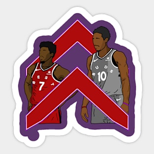 Kyle and DeMar Sticker